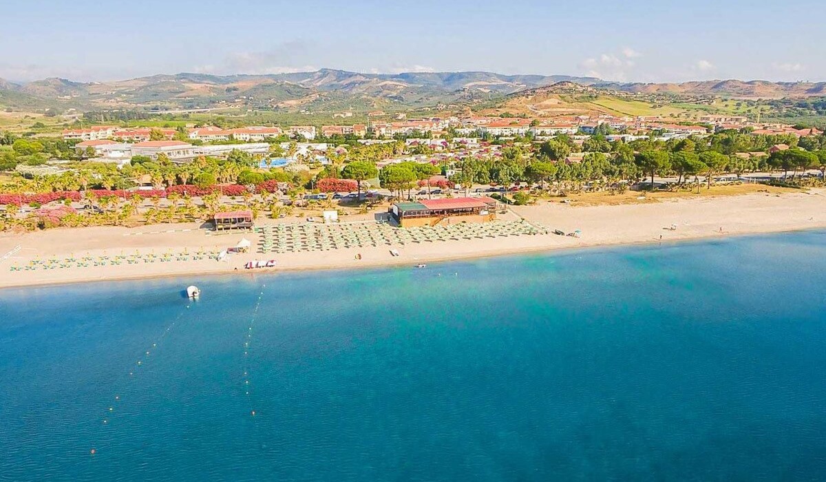 Porto Rhoca Village - The enchanting Ionian Sea seen from above