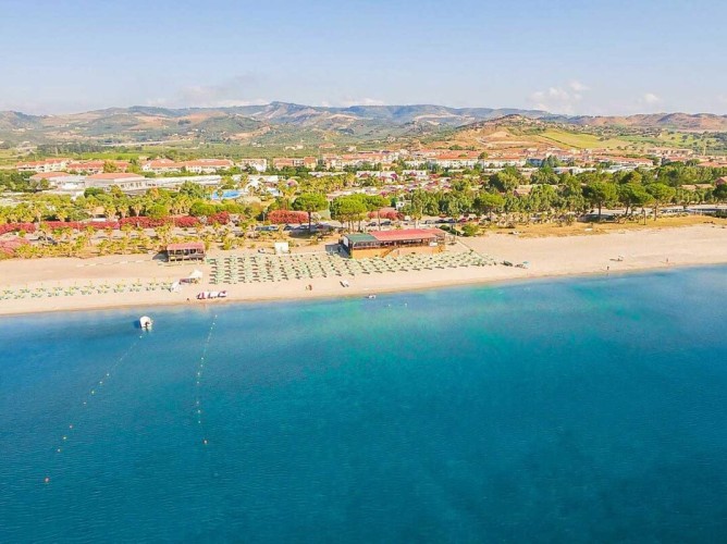 Porto Rhoca Village - The enchanting Ionian Sea seen from above