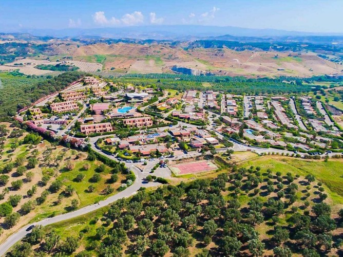Porto Rhoca Village - Porto Rhoca seen from above