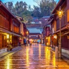 The Higashi Chaya District in Kanazawa is one of Japan’s best-preserved historic neighborhoods, famous for its old teahouses and the elegant atmosphere of the Edo period.