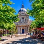 The historic Sorbonne University, the cultural heart of Paris’ Latin Quarter, captivates with its elegant neoclassical facades and centuries-old academic prestige.