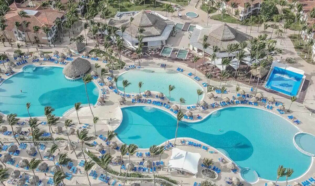 Bahia Principe Grand Punta Cana - All Inclusive - Bahia Principe Grand Punta Cana - All Inclusive aerial view of the beachfront pool
