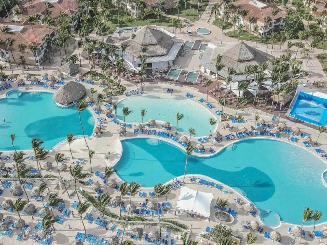 Bahia Principe Grand Punta Cana - All Inclusive - Bahia Principe Grand Punta Cana - All Inclusive aerial view of the beachfront pool