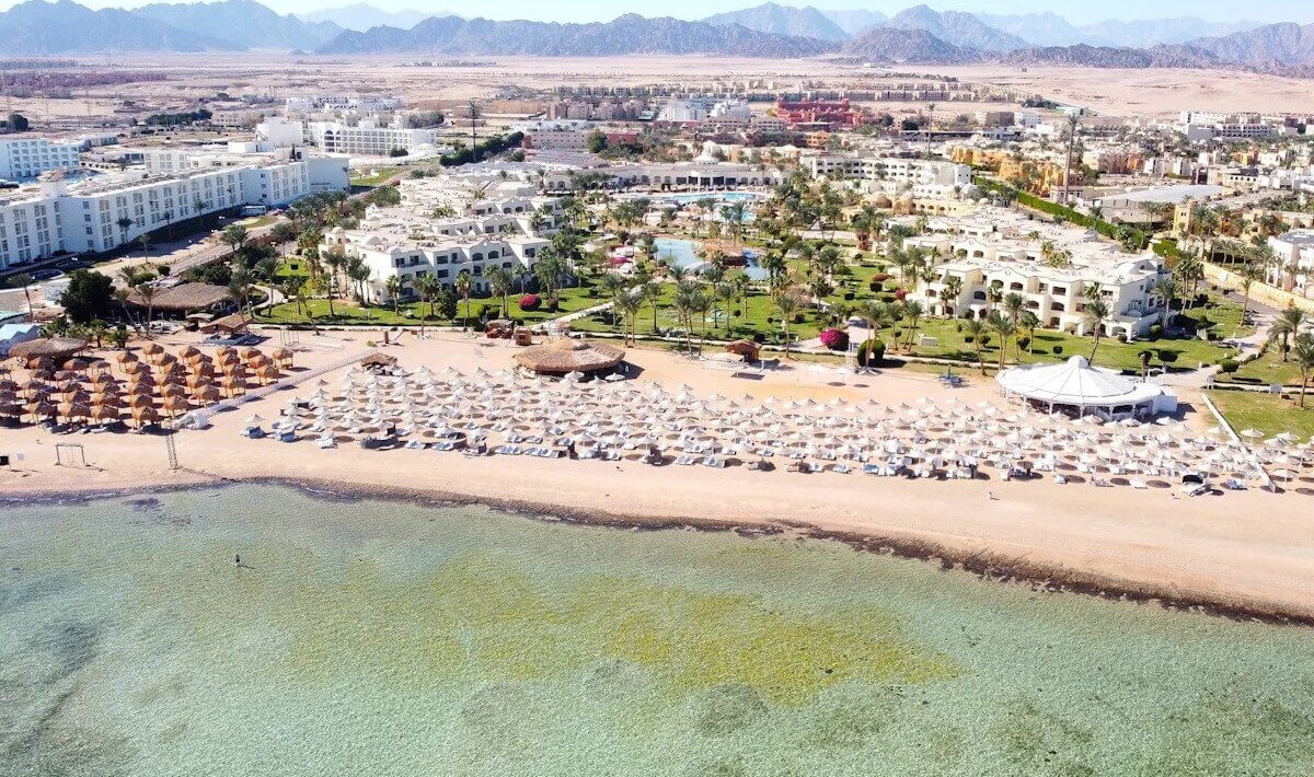 Romance Regency Club - Romance Regency Club aerial view of the resort and beach