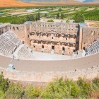 top view of the Aspendos theater