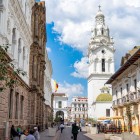 Quito’s historic center, a UNESCO World Heritage Site, charms with baroque churches, colonial squares, and lively Andean traditions, preserving Ecuador’s cultural soul.