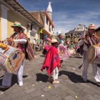 The Corpus Christi of Pujilí is one of Ecuador’s liveliest festivals: traditional dances, colorful costumes and music turn the city into a vibrant cultural stage.