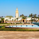 The Royal Palace of Rabat is the official residence of the King of Morocco, a majestic example of Moroccan architecture surrounded by lush gardens.