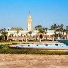 The Royal Palace of Rabat is the official residence of the King of Morocco, a majestic example of Moroccan architecture surrounded by lush gardens.