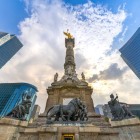 The Monument to Independence, known as El Ángel, rises on Paseo de la Reforma in Mexico City: a symbol of freedom and a historic icon loved by locals and travelers.