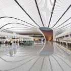 The terminal at Beijing Airport offers modern facilities, shopping areas, restaurants, and efficient connections for a comfortable and quick travel experience.