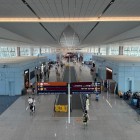 The departure terminals of Xi’an Xianyang Airport showcase modernity and Tang Dynasty-inspired design, with spaces for both domestic and international flights.