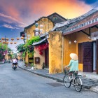 Hoi An, with its UNESCO-listed historic center, enchants with covered bridges, floating lanterns, and glimpses that tell centuries of history.