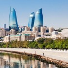 The Baku Boulevard stretches along the scenic Caspian Sea waterfront, an elegant heart of the capital. Baku is the largest and most dynamic city in Azerbaijan.
