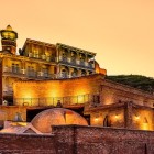 Tbilisi’s sulfur baths, built on natural hot springs, gave birth to the city in the 5th century and remain a symbol of wellness and tradition.