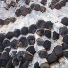 Close-up of the basalt columns “Symphony of Stones” in Garni Gorge, Armenia: a striking organ-shaped natural formation and one of the Caucasus’ geological wonders.