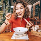 Traditional Armenian cuisine in Yerevan, featuring local dishes and authentic flavors in a cozy restaurant, blending gastronomy and local atmosphere.