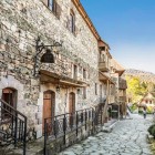 Sharambeyan Street in Dilijan, Armenia: historic stone and wooden houses, medieval atmosphere and authentic charm in the “Armenian Switzerland”.