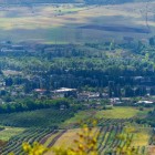 Sedakhlo, the largest village in Georgia, stretches across cultivated fields and gentle hills near the Armenian border, offering authentic and scenic rural landscapes.