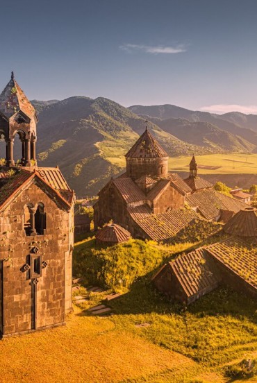 Haghpat Monastery, a UNESCO site, fascinates with its stone architecture, sacred atmosphere, and ancient history, symbol of Armenia’s medieval monastic heritage.