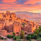 Ait-Ben-Haddou, a ksar or fortified village in the province of Ouarzazate, Morocco. A remarkable example of southern Moroccan architecture.