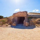 The entrance to the Menga Dolmen leads into one of Europe's most extraordinary megalithic monuments. A UNESCO site preserving more than 5,000 years of history.