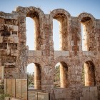The mighty arches of the Odeon of Herodes Atticus reflect the elegance of Roman architecture. Nearly two thousand years later, they still inspire with harmony and strength.