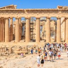 The Parthenon has crowned the Acropolis for nearly 2,500 years. Dedicated to Athena, it still reflects the greatness of Greek civilization and Athens' timeless appeal.