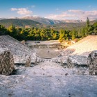Sitting in the Theatre of Epidaurus means experiencing a masterpiece of ancient Greece. For over two thousand years, its extraordinary acoustics have amazed visitors.