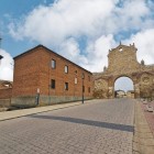 The Arch of San Benito in Sahagún is the surviving gateway of the ancient Benedictine monastery, a landmark on the Camino de Santiago and a masterpiece of Castilian Mudéjar art.