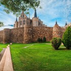 The ancient walls of Astorga frame Antoni Gaudí's Episcopal Palace and the Cathedral, creating one of the most picturesque views in Castile and León.
