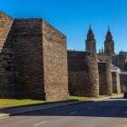 Lugo's impressive UNESCO-listed Roman Walls lead the eye to Saint Mary's Cathedral, the city's iconic landmark and an important stop on the Santiago Way.