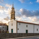 The Church of Santiago de Boente, on the Lugo–Santiago route, welcomes pilgrims from the French, Primitive and Northern Ways with centuries of history.