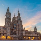 The façade of the Cathedral of Santiago de Compostela rises majestically over Plaza do Obradoiro. A masterpiece of Spanish Baroque, it has been the final destination of the Camino de Santiago for centuries.