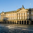 Raxoi Palace overlooks Plaza del Obradoiro with its elegant Neoclassical façade. Today it houses Santiago's City Hall and the Presidency of Galicia.