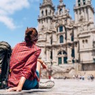 Plaza del Obradoiro, the monumental heart of Santiago de Compostela, faces the cathedral's Baroque façade, where the Camino ends after centuries of pilgrimage.