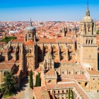 Salamanca's New Cathedral and Old Cathedral stand side by side in the heart of the city, blending Gothic, Renaissance and Baroque styles in one of Spain's most iconic monumental ensembles.