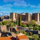 Trujillo Castle dominates the city with its imposing structure of Islamic origin, marked by square towers, crenellated walls and bastions preserving the ancient defensive system.