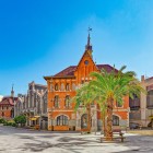 Mercado de Colón enlivens Valencia with red bricks, colourful ceramics and iron structures: opened in 1916, this modernist gem now houses cafés and restaurants.
