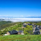 O Cebreiro, Galicia’s gateway to the French Way, rises at 1,300 metres among stone-and-thatch pallozas and the Pre-Romanesque church of Santa María A Real, guardian of the Holy Grail.