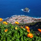 Overlooking the Atlantic, Garachico preserves Canarian houses, churches and convents rebuilt after the 1706 eruption; offshore rises the iconic Roque de Garachico.