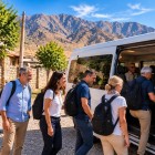 In the afternoon, say goodbye to Ukhum and leave by minibus for Samarkand. The village houses and Nuratau Mountains frame the final moments in the valley.