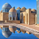 Continuing through the necropolis, mausoleums and domes follow one another, mostly dating from the 14th and 15th centuries. The most revered shrine is associated with Qutham ibn Abbas.