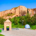 The Saint Daniel complex extends at the foot of the hill, among gardens and small sacred buildings, in a place revered by Muslims, Christians and Jews.