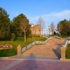 The day begins with the ascent to the Ulugh Beg Observatory, where in the 15th century the astronomer-ruler transformed Samarkand into one of Central Asia’s great scientific centres.