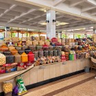Spices, legumes, dried fruit and traditional sweets fill the stalls of Siyab, offering another way to discover Samarkand through its flavours.