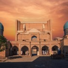 Inside Khast-Imam, courtyards, portals and domes reveal the religious architecture of the capital and introduce visitors to the Islamic history of Uzbekistan.