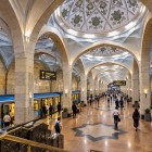 The discovery of the capital continues underground at Gafur Gulom station, where arches, vaults and decorative surfaces reveal the artistic character of the Tashkent Metro.