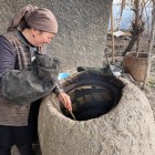 Those who wish can take part in preparing bitchak, oven-baked pastries filled with spinach or pumpkin, and traditional plov.